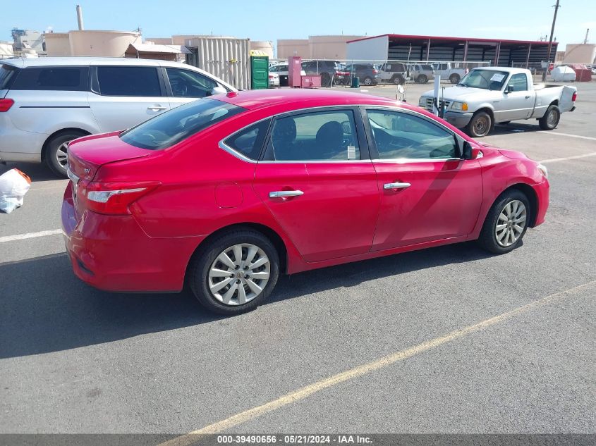 2017 Nissan Sentra Sv VIN: 3N1AB7AP8HL682694 Lot: 39490656