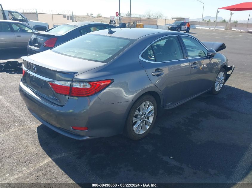 2014 Lexus Es 300H 300H VIN: JTHBW1GG8E2047139 Lot: 39490658