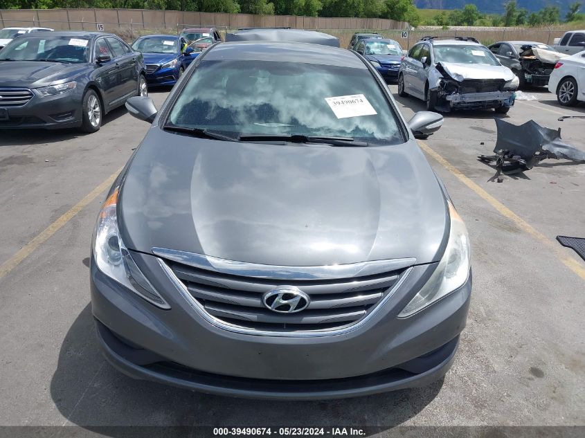 2014 Hyundai Sonata Gls VIN: 5NPEB4AC3EH816016 Lot: 39490674