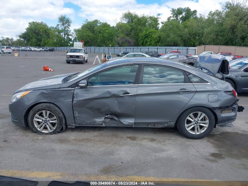 2014 Hyundai Sonata Gls VIN: 5NPEB4AC3EH816016 Lot: 39490674