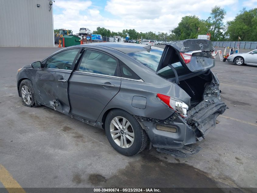 2014 Hyundai Sonata Gls VIN: 5NPEB4AC3EH816016 Lot: 39490674