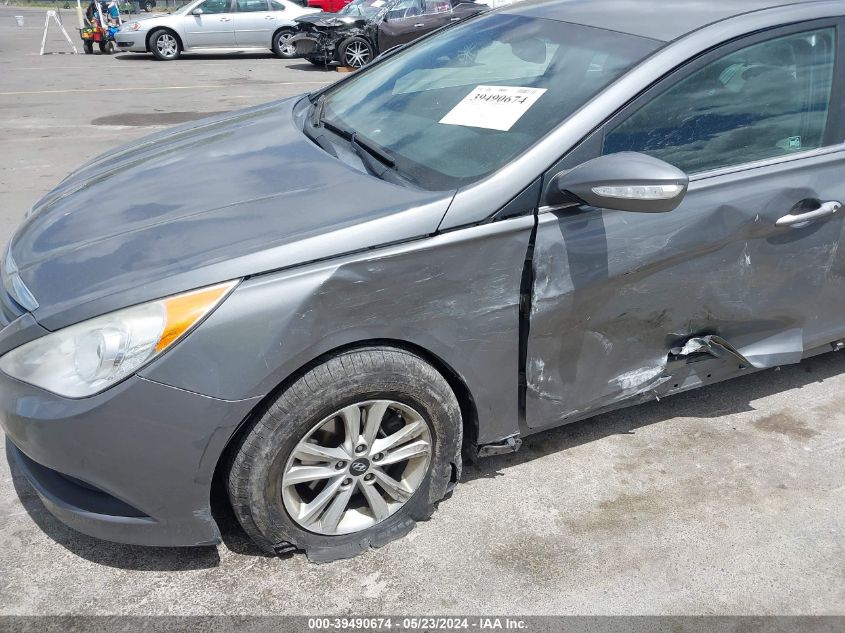 2014 Hyundai Sonata Gls VIN: 5NPEB4AC3EH816016 Lot: 39490674