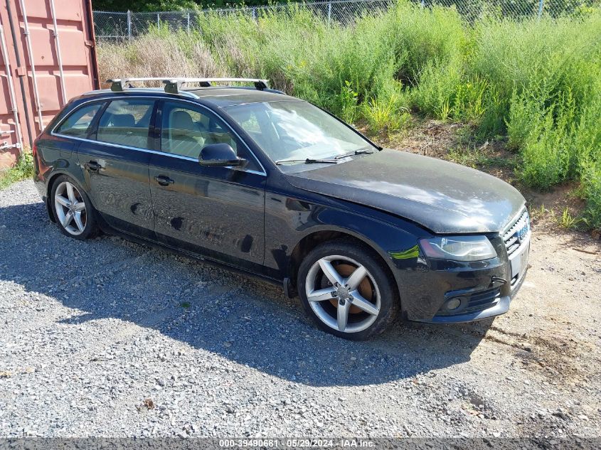 2009 Audi A4 2.0T Avant VIN: WAUXF78KX9A225509 Lot: 39490681