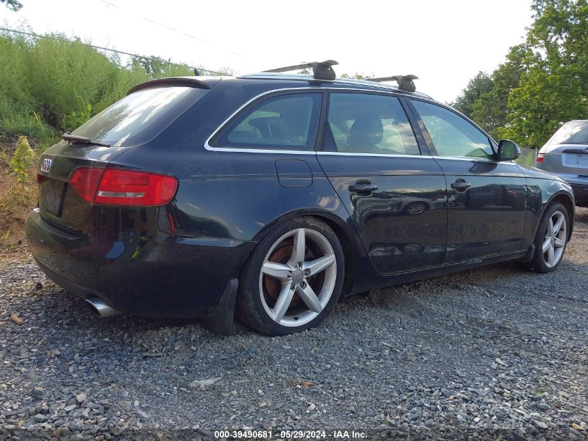 2009 Audi A4 2.0T Avant VIN: WAUXF78KX9A225509 Lot: 39490681