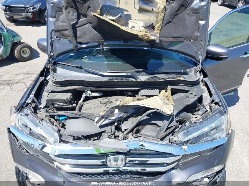 2017 Honda Pilot Elite VIN: 5FNYF6H03HB092873 Lot: 39490684