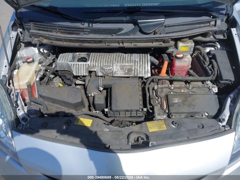 2015 Toyota Prius Plug-In Base (Cvt) VIN: JTDKN3DP8F3068511 Lot: 39490689