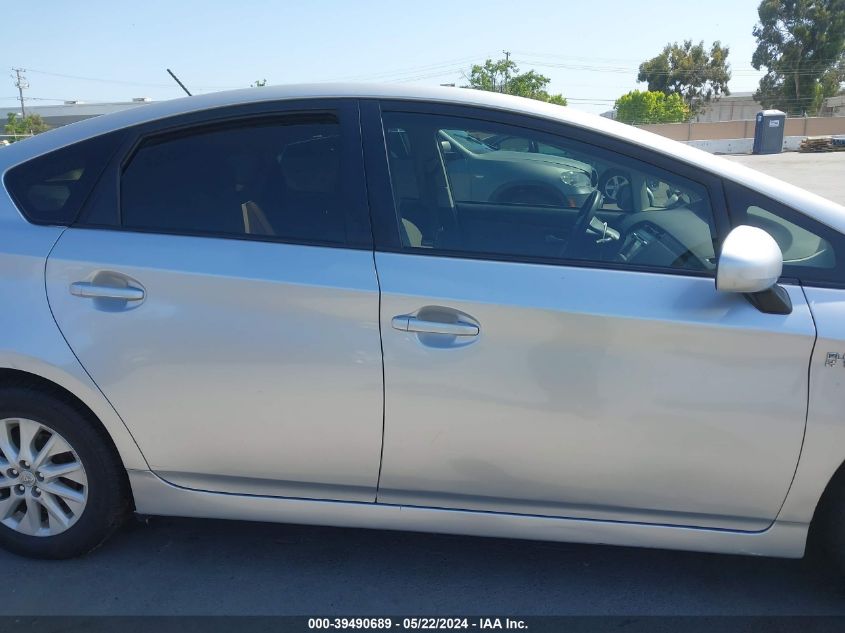 2015 Toyota Prius Plug-In Base (Cvt) VIN: JTDKN3DP8F3068511 Lot: 39490689