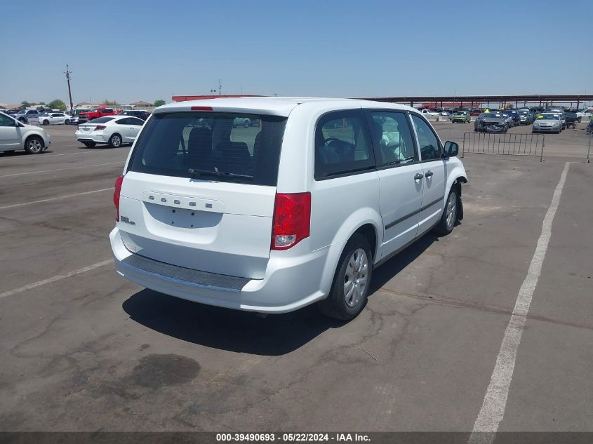 2014 Dodge Grand Caravan American Value Pkg VIN: 2C4RDGBG7ER419118 Lot: 39490693