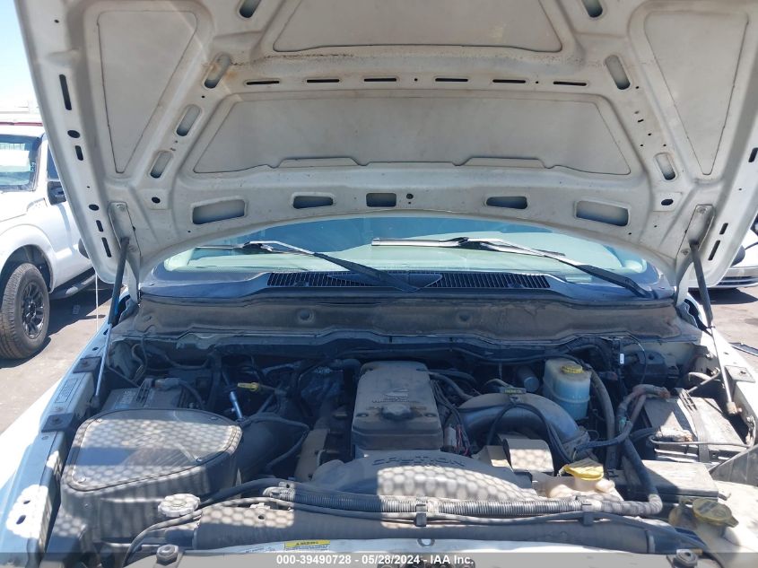 2003 Dodge Ram 2500 Slt/Laramie/St VIN: 3D7KA28C43G815548 Lot: 39490728