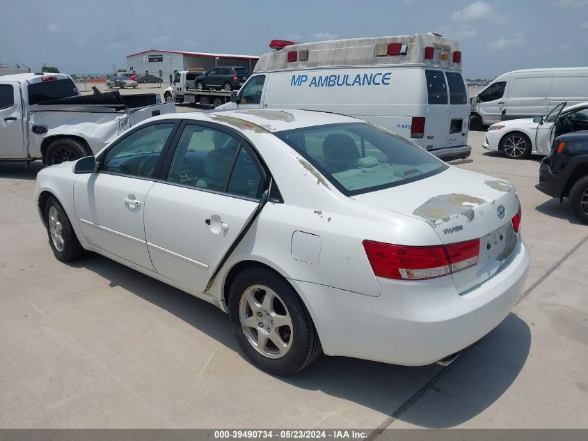 2006 Hyundai Sonata Gls V6/Lx V6 VIN: 5NPEU46F16H130720 Lot: 39490734