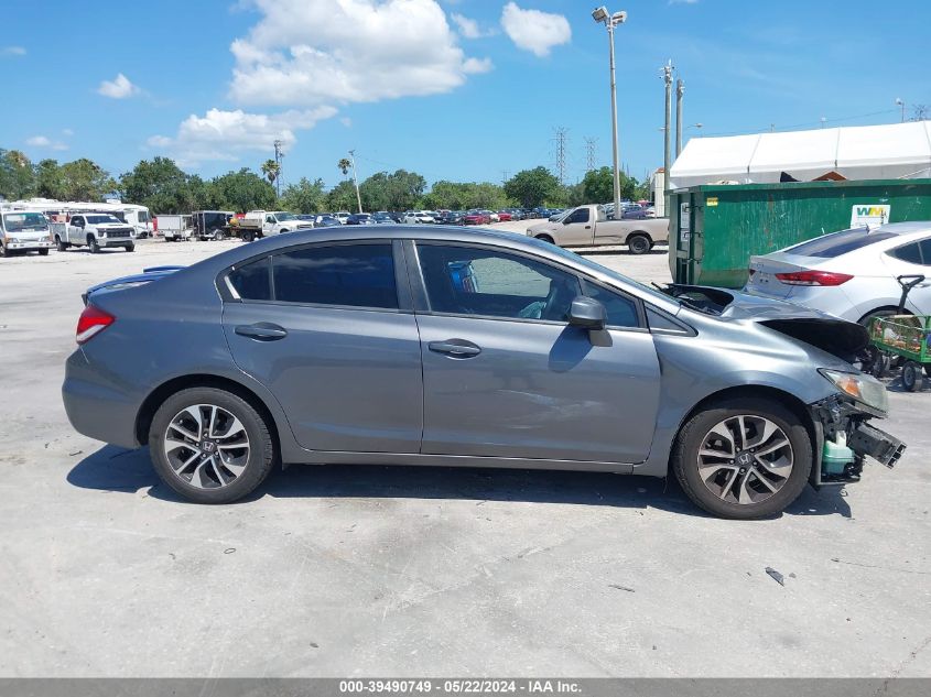 2013 Honda Civic Ex VIN: 19XFB2F85DE065906 Lot: 39490749