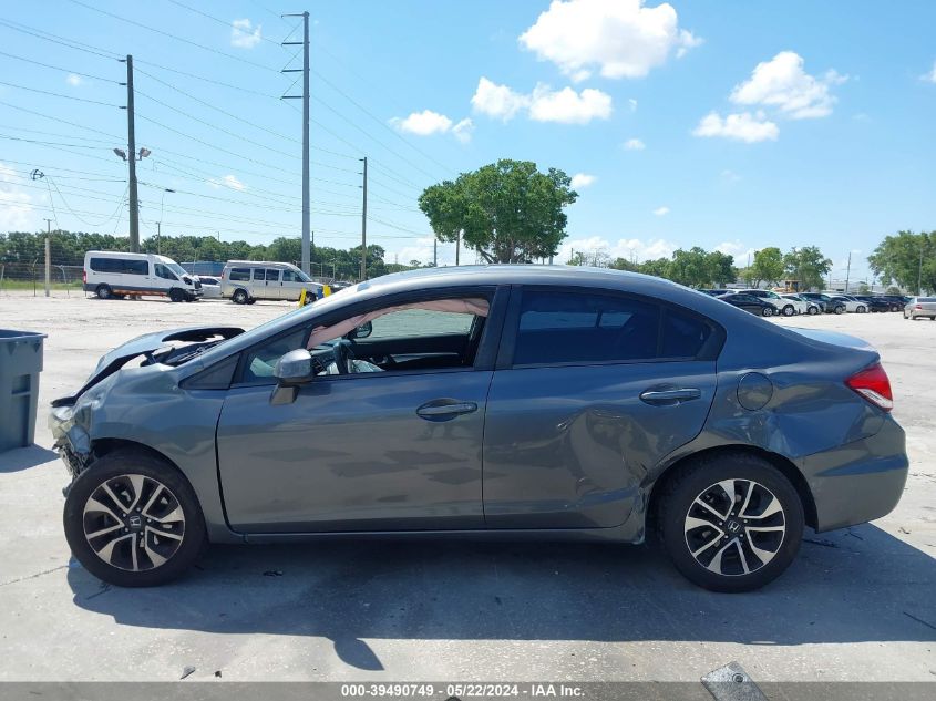 2013 Honda Civic Ex VIN: 19XFB2F85DE065906 Lot: 39490749