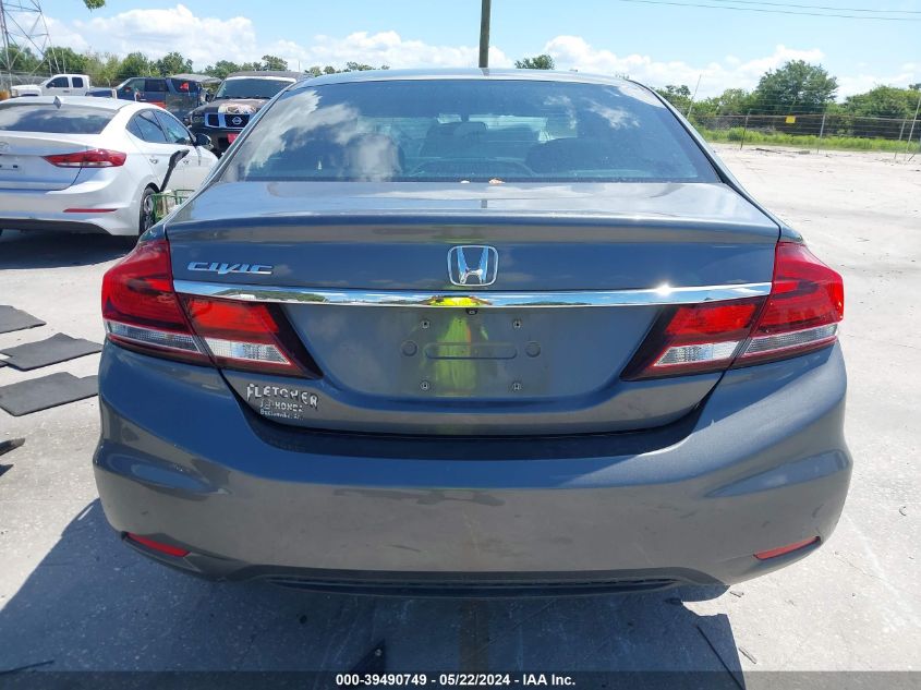 2013 Honda Civic Ex VIN: 19XFB2F85DE065906 Lot: 39490749