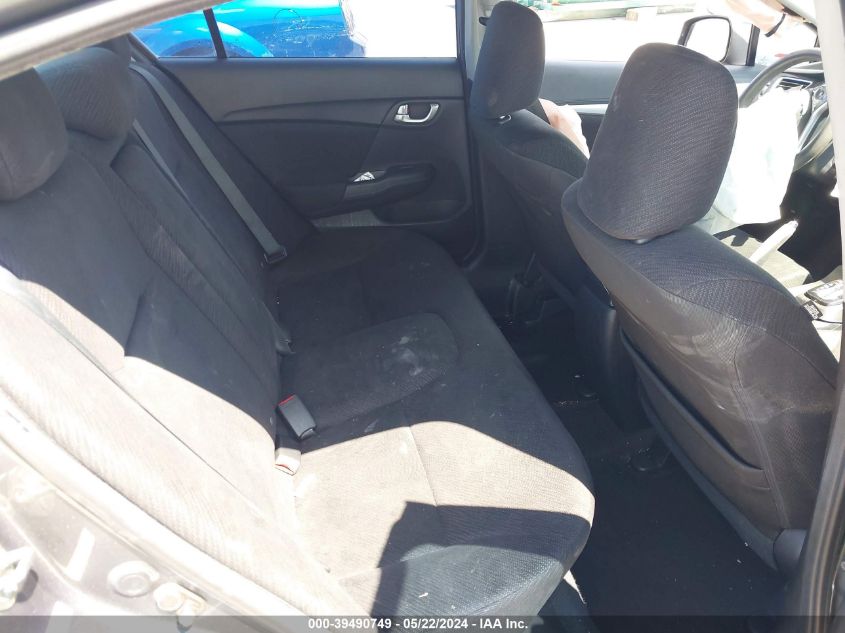 2013 Honda Civic Ex VIN: 19XFB2F85DE065906 Lot: 39490749