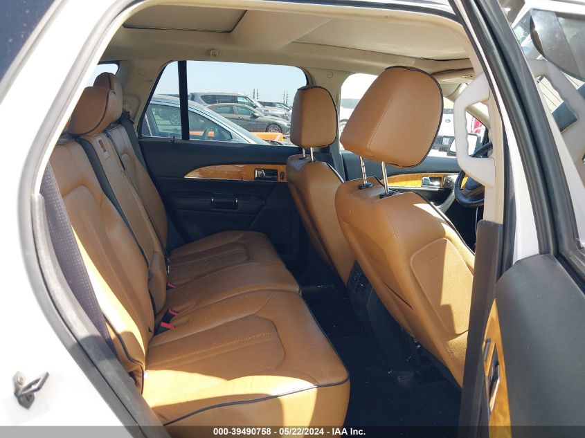 2013 Lincoln Mkx VIN: 2LMDJ8JK9DBL39700 Lot: 39490758