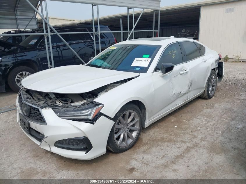 2021 Acura Tlx Standard VIN: 19UUB5F32MA004966 Lot: 39490761