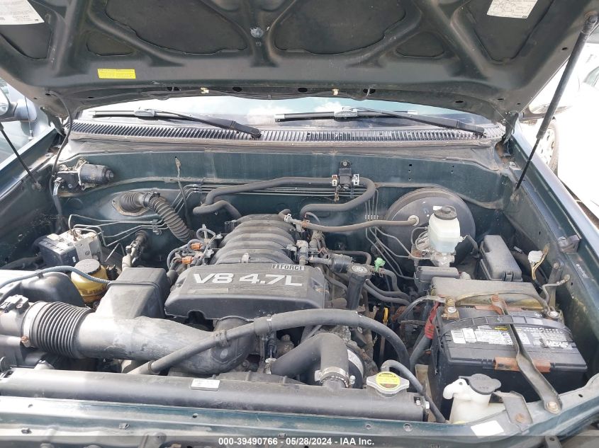 2005 Toyota Tundra Sr5 V8 VIN: 5TBDT441X5S469502 Lot: 39490766