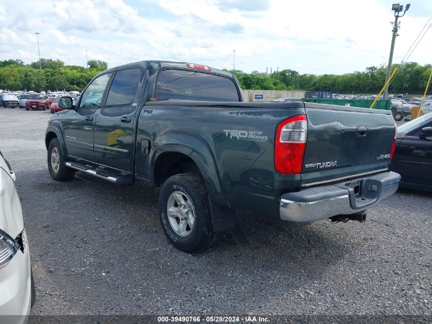 2005 Toyota Tundra Sr5 V8 VIN: 5TBDT441X5S469502 Lot: 39490766