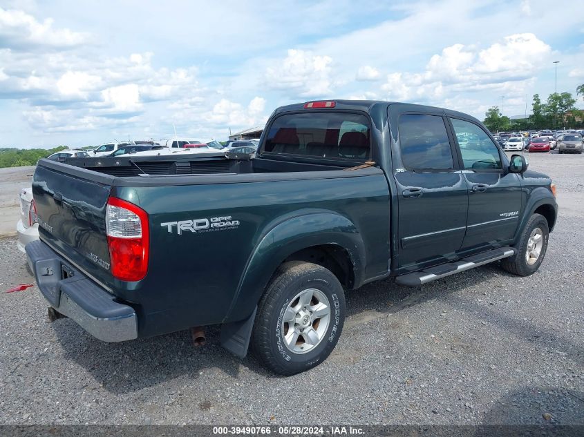 2005 Toyota Tundra Sr5 V8 VIN: 5TBDT441X5S469502 Lot: 39490766