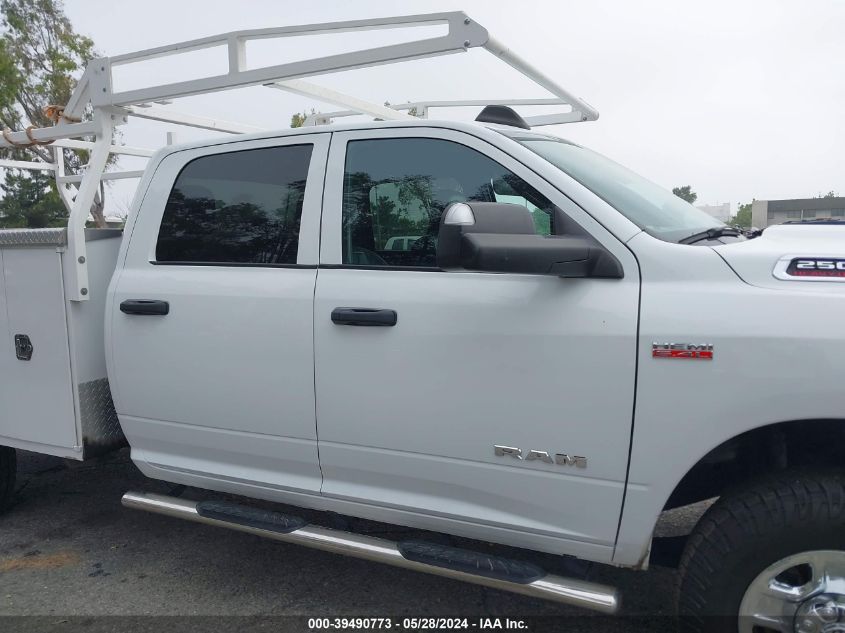 2021 Ram 2500 Tradesman 4X4 8' Box VIN: 3C7WR5HJ3MG512558 Lot: 39490773