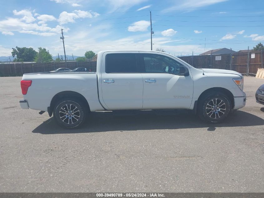 2021 Nissan Titan Sv 4X4 VIN: 1N6AA1EC0MN515421 Lot: 39490789