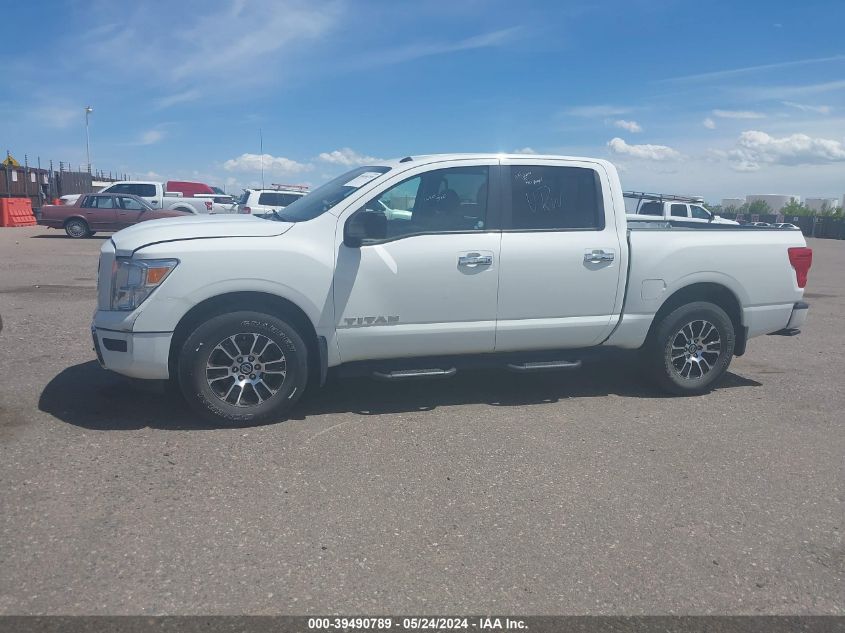 2021 Nissan Titan Sv 4X4 VIN: 1N6AA1EC0MN515421 Lot: 39490789