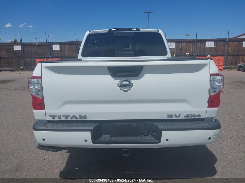 2021 Nissan Titan Sv 4X4 VIN: 1N6AA1EC0MN515421 Lot: 39490789