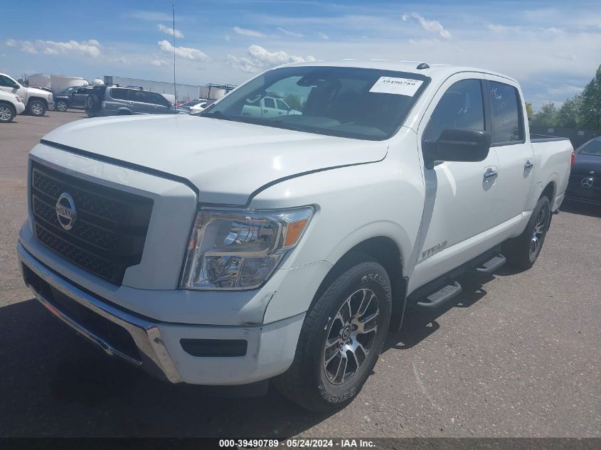 2021 Nissan Titan Sv 4X4 VIN: 1N6AA1EC0MN515421 Lot: 39490789