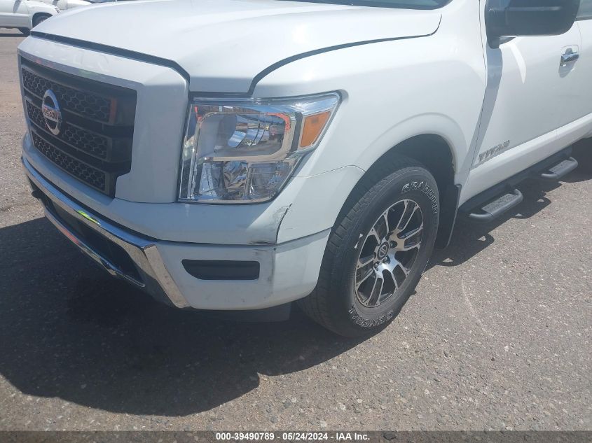 2021 Nissan Titan Sv 4X4 VIN: 1N6AA1EC0MN515421 Lot: 39490789