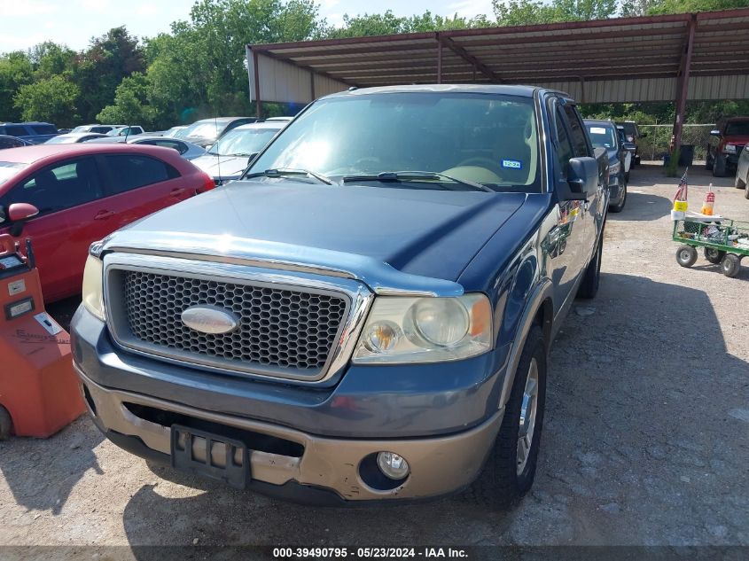 2006 Ford F-150 Lariat/Xlt VIN: 1FTPW12506KB44219 Lot: 39490795