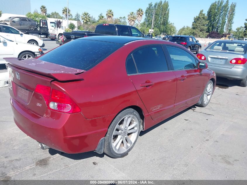 2008 Honda Civic Si/Si Mugen VIN: 2HGFA55508H704748 Lot: 39490800