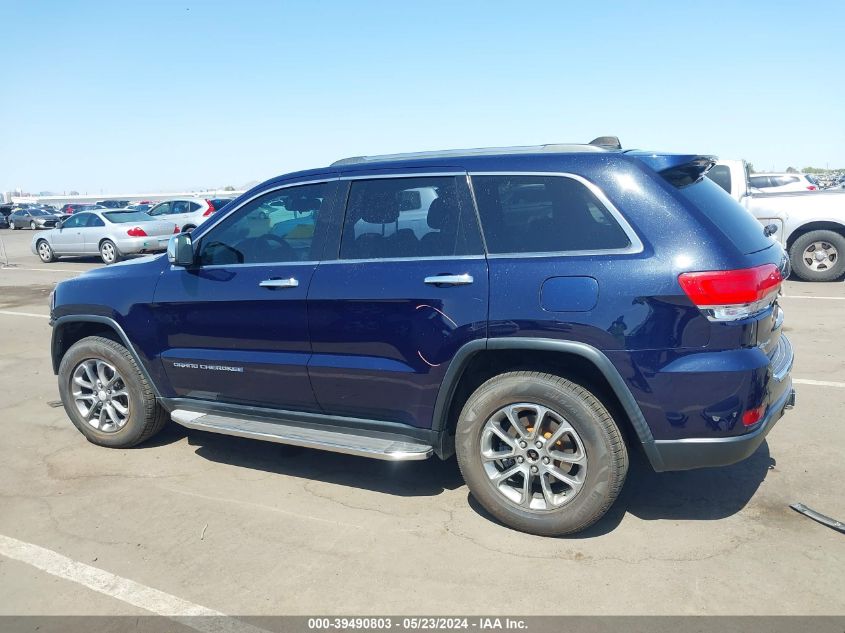 2014 Jeep Grand Cherokee Limited VIN: 1C4RJFBG5EC339487 Lot: 39490803