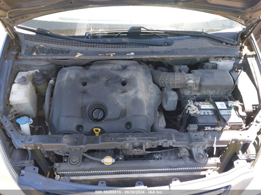 2009 Kia Sedona Lx VIN: KNDMB233296300503 Lot: 39490815