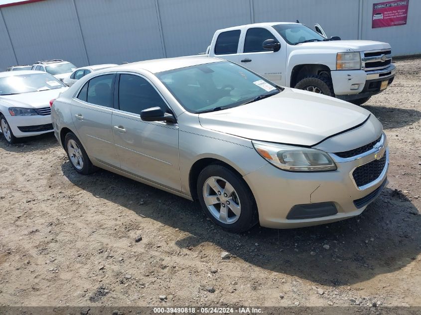 2015 Chevrolet Malibu Ls VIN: 1G11B5SL2FF186108 Lot: 39490818