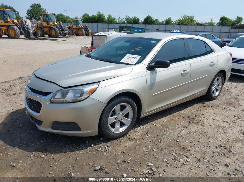 2015 Chevrolet Malibu Ls VIN: 1G11B5SL2FF186108 Lot: 39490818