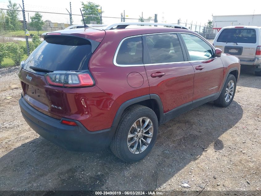 2020 Jeep Cherokee Latitude Plus 4X4 VIN: 1C4PJMLB4LD524636 Lot: 39490819