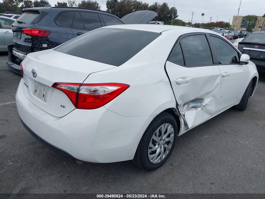 2014 TOYOTA COROLLA L/LE/LE PLS/PRM/S/S PLS - 2T1BURHE3EC105727