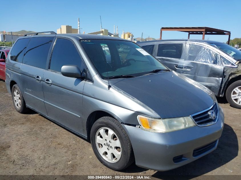 2002 Honda Odyssey Ex-L VIN: 2HKRL180X2H501153 Lot: 39490843