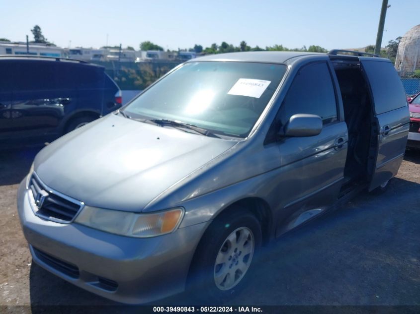 2002 Honda Odyssey Ex-L VIN: 2HKRL180X2H501153 Lot: 39490843