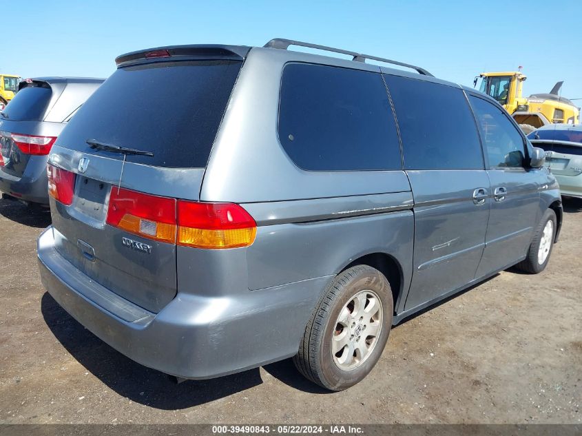 2002 Honda Odyssey Ex-L VIN: 2HKRL180X2H501153 Lot: 39490843