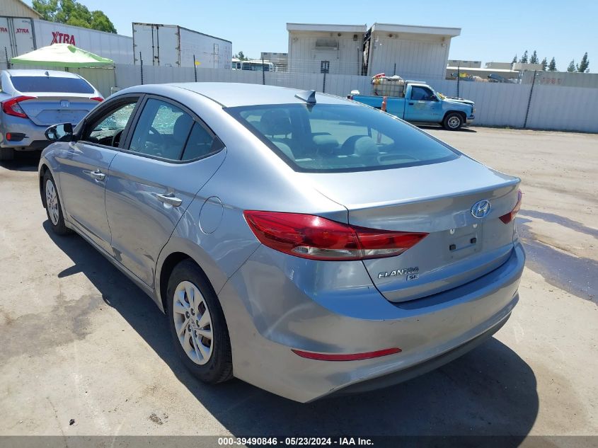 2017 Hyundai Elantra Se VIN: 5NPD74LF9HH166536 Lot: 39490846