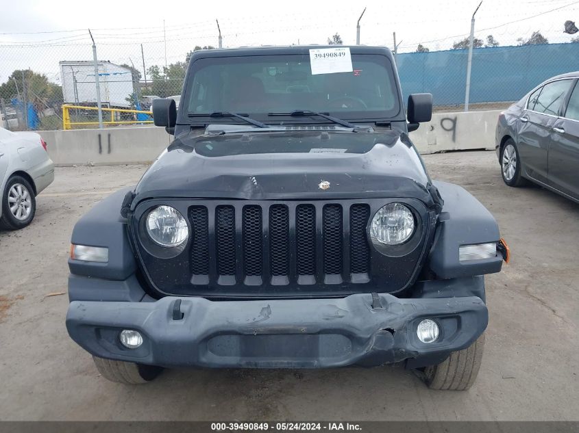 2020 Jeep Wrangler Sport 4X4 VIN: 1C4GJXAN5LW285536 Lot: 39490849