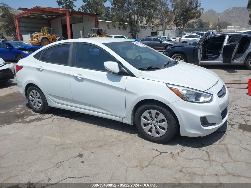 2016 Hyundai Accent Se VIN: KMHCT4AE0GU082669 Lot: 39490852