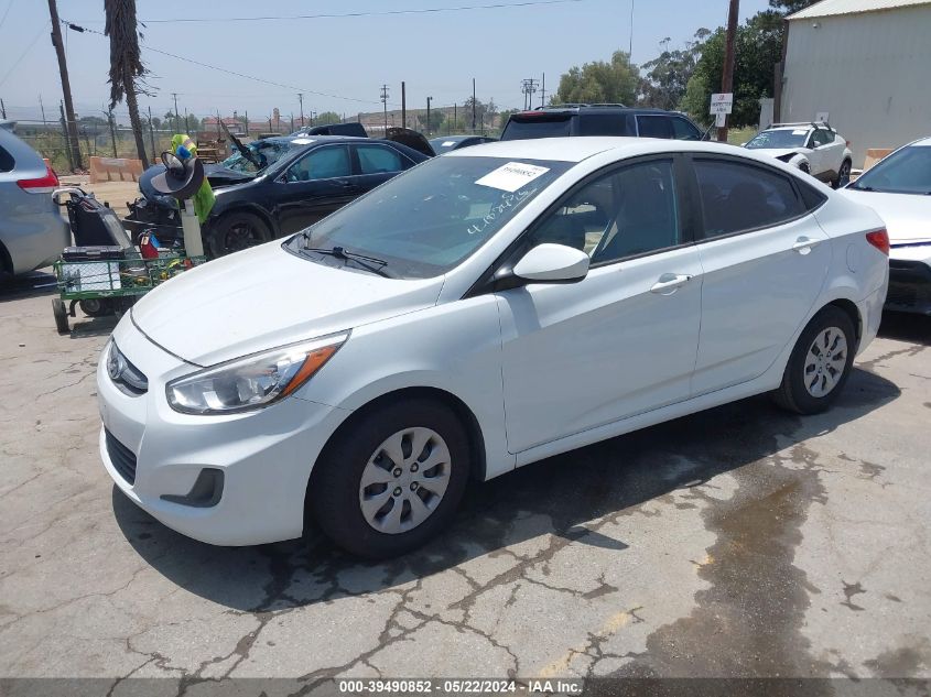 2016 Hyundai Accent Se VIN: KMHCT4AE0GU082669 Lot: 39490852