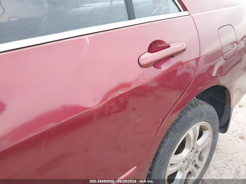 2006 Honda Accord 2.4 Se VIN: 1HGCM56376A100830 Lot: 39490858