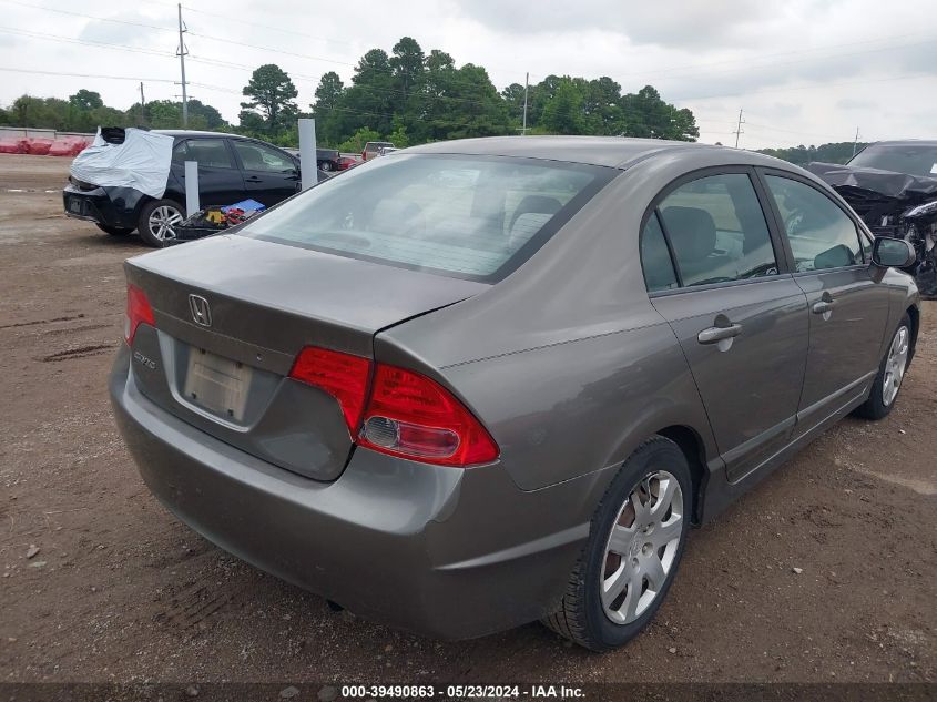 2008 Honda Civic Lx VIN: 1HGFA16578L033766 Lot: 39490863