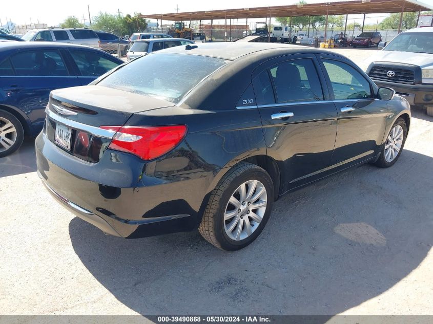 2013 Chrysler 200 Limited VIN: 1C3CCBCGXDN506652 Lot: 39490868