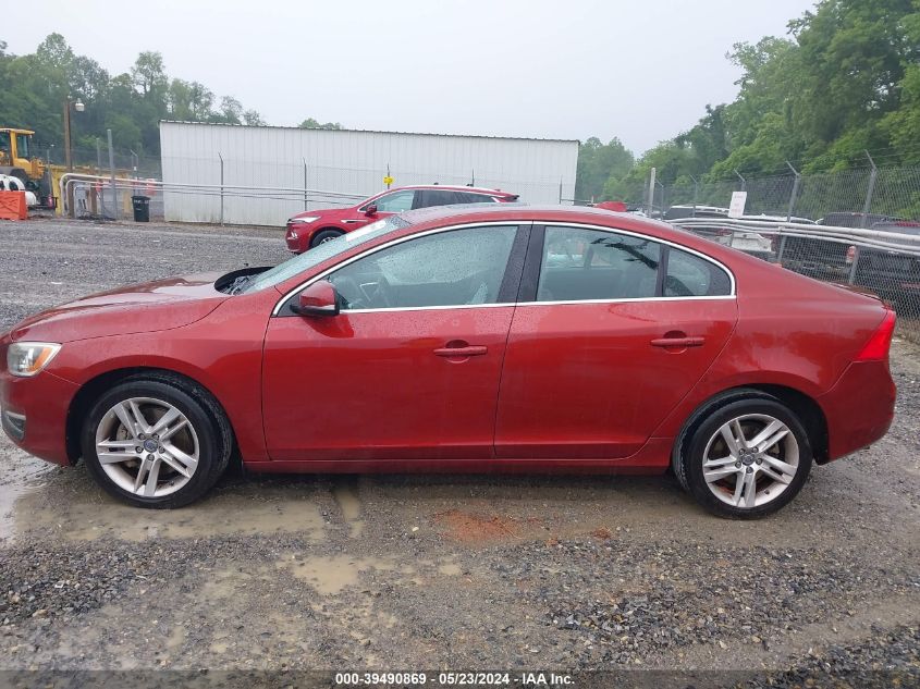 2014 Volvo S60 T5/T5 Platinum/T5 Premier/T5 Premier Plus VIN: YV1612FS5E1284121 Lot: 39490869