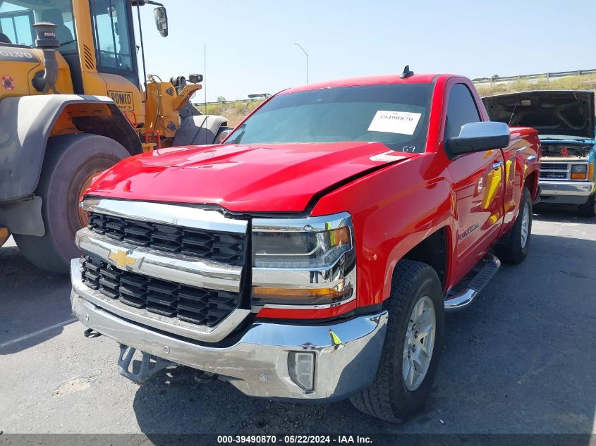 2016 Chevrolet Silverado 1500 1Lt VIN: 1GCNKREC6GZ371273 Lot: 39490870