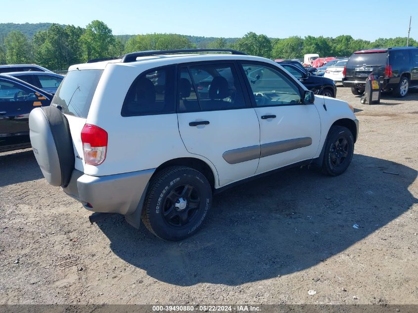 2003 Toyota Rav4 VIN: JTEHH20V230243781 Lot: 39490880